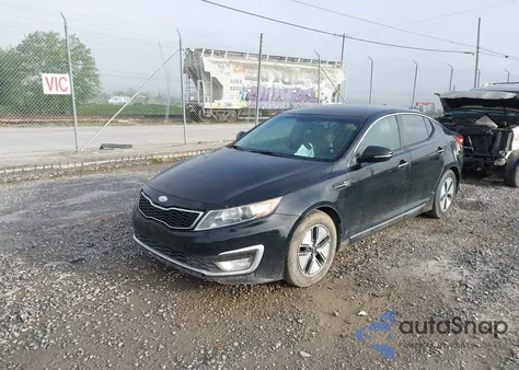 2012 Kia Optima Hybrid Ex from USA, damaged, VIN KNAGM4AD7C5010458